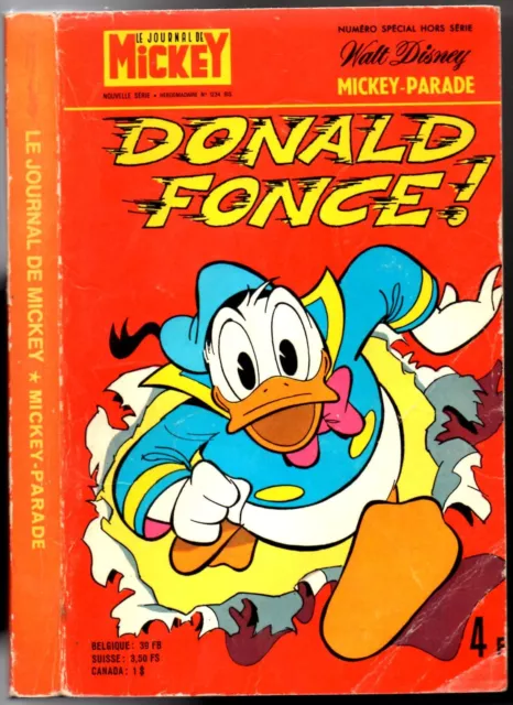 MICKEY PARADE n°1234 bis - EO 1976 DONALD FONCE