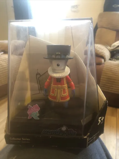 Mandeville Beefeater 4"in Special Edition Paralympic Mascot Figure London 2012