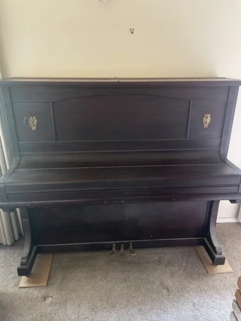 Cable Upright Antique Old Piano Circa 1915 Working Pu Frankston Vic