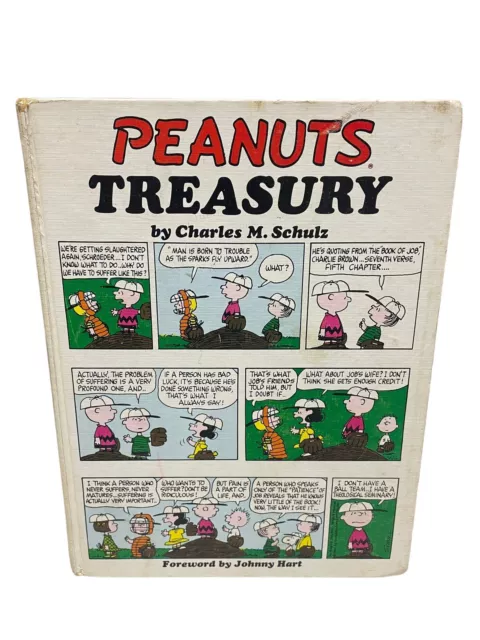 Peanuts Treasury Charles M. Schultz Hardcover Book Club Edition 1968 Vintage