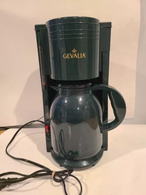 Gevalia Stainless Steel Black 12 Cup CM 500 Coffee Maker - Pre-Owned