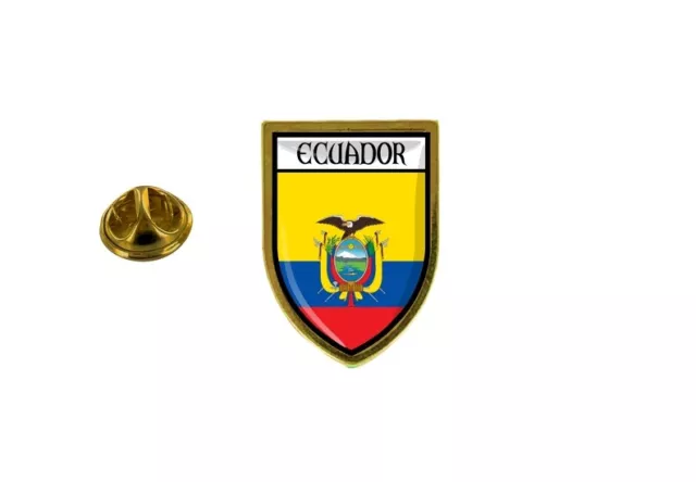 Pins Pin Badge Pin's Souvenir City Flag Country Coat of Arms Ecuador Ecuadorian