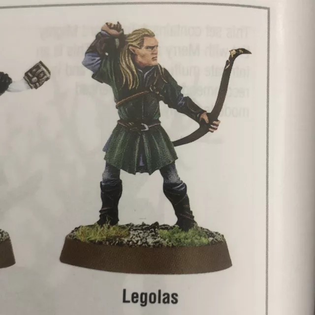 Warhammer Lord of The Rings Legolas Fellowship Pose metal LoTR Mini Battles