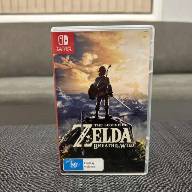 Zelda Breath of the Wild Nintendo Wii U RGS GRADED 95+ MINT PEGI AT NO WATA  VGA