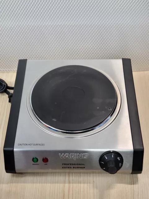 Waring Professional 1300w Extra Burner SB30 120v Brushed Stainless Steel