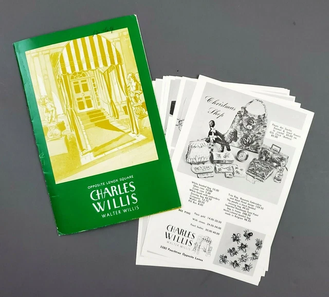1969 Charles Willis Wedding Gift Boutique Shop Registry Lenox Square Buckhead GA