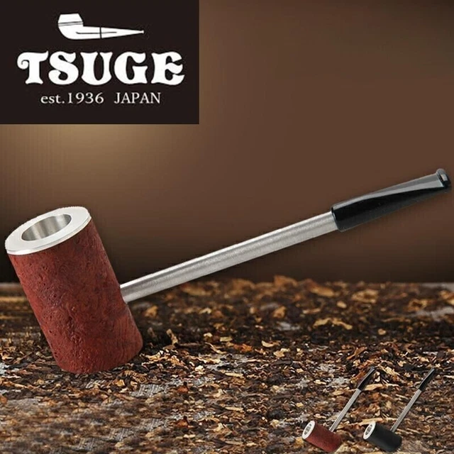パイプ「TSUGE」/「BEST BRAIR」 TSUGE : CIGARETTE PIPE ( Aluminum+Briar ) :Super Cool Design