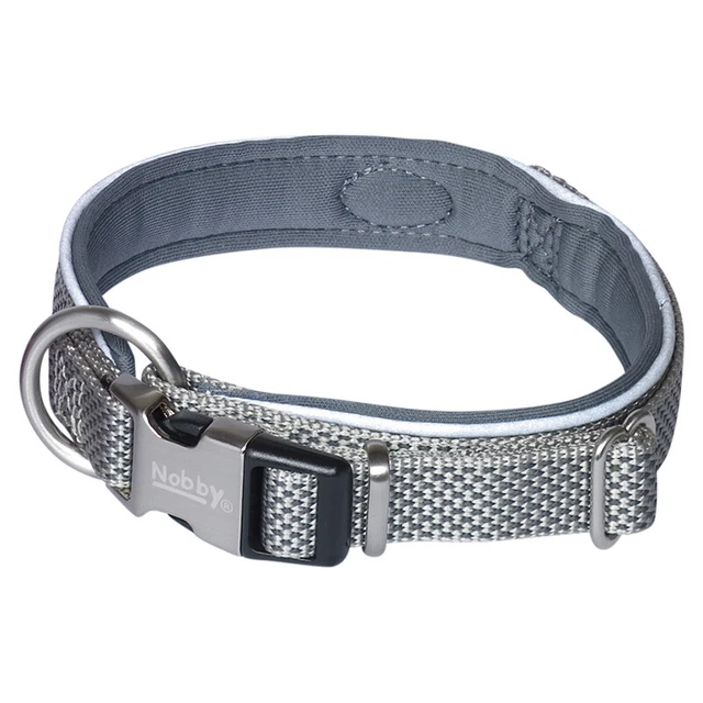 Nobby Hunde Halsband Classic Preno Royal grau, diverse Größen, NEU