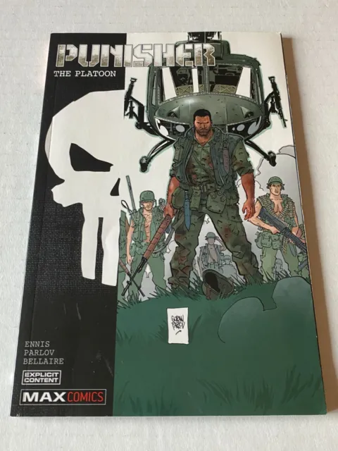 Punisher The Platoon Paperback TPB/Graphic Novel Ennis Marvel MAX Comics #1-6