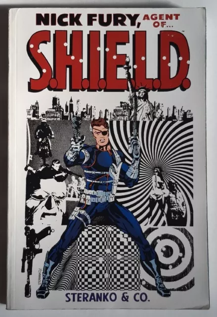 Nick Fury Agent Of Shield TPB - Marvel 2001 Steranko Stan Lee Strange Tales HTF