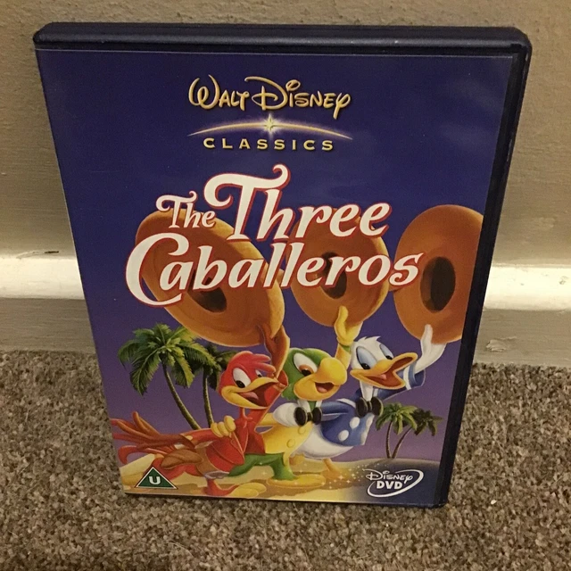 Three Dvd THE THREE CABALLEROS Dvd - Disney £0.95 - PicClick UK