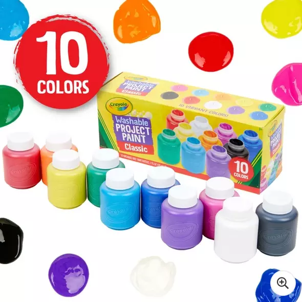 8 Feutres lavables Mini Kids Crayola : King Jouet, Dessin et