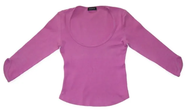 Kookai Vintage Purple Top Size 1 **MOVING HOUSE - EVERYTHING MUST GO**