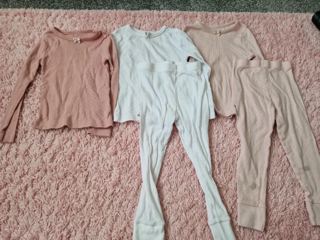 Girls 2-3 Years Bundle Thermal Tops Leggins