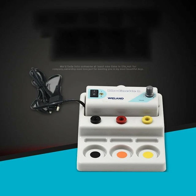 1 PIEZA Sistema de galvanoplastia de pluma para chapado de oro plata placa de pluma Rhodinette