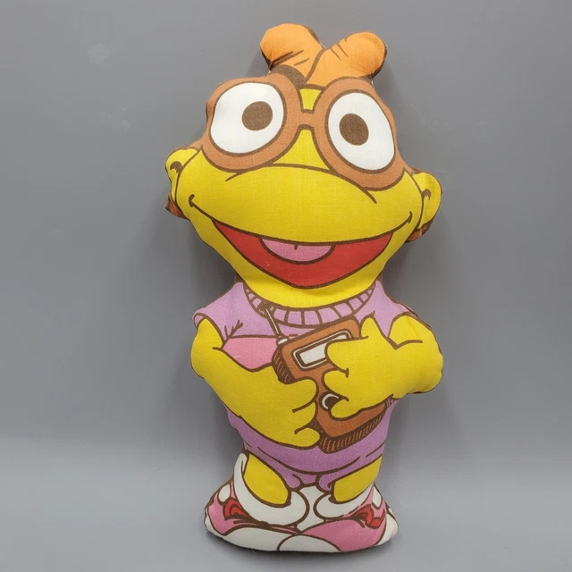Muppets Scooter Pillow Doll Stuffed Plush Muppet Babies Fabric Panel 12 inch