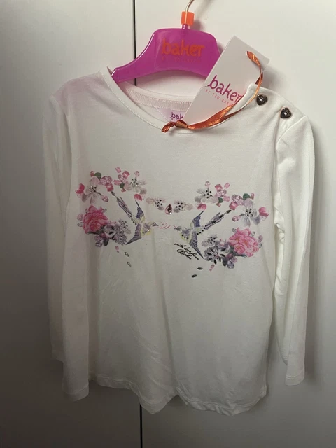 Girls Ted baker long sleeve t shirt age 2-3