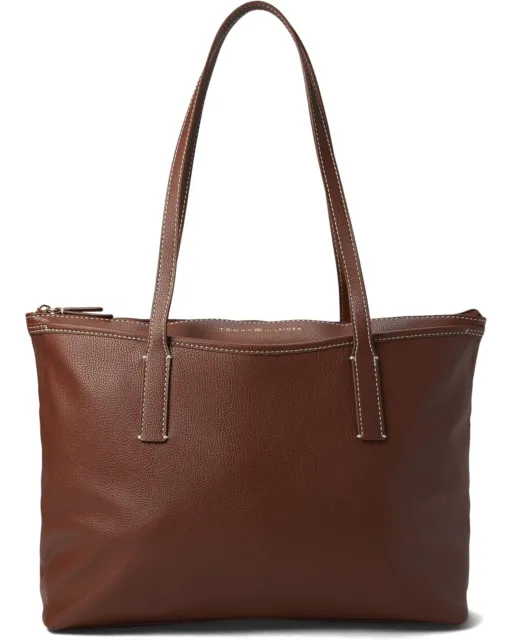 Tommy Hilfiger Heritage Brown Whitney II Tote Women Totes