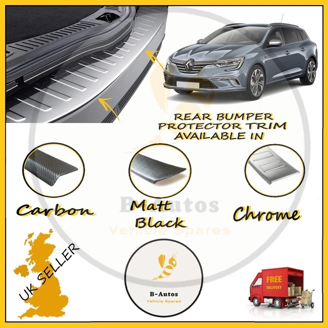 REAR BUMPER PROTECTOR Fits RENAULT MEGANE 4 IV GRAN TOURER GUARD TRIM rear-bumper-protector-fits-renault-megane-4-iv-gran-tourer-guard-trim