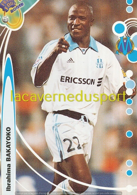 Fabrizio Ravanelli - Olympique de Marseille - Gold card - carte 119 DS France Foot 1998-1999 Division 1 - Prix & Rareté