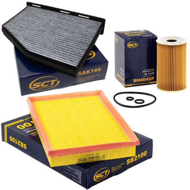 Inspektionspaket Filterset SCT für Audi A3 Q3 TT Seat Skoda VW Passat Golf IV