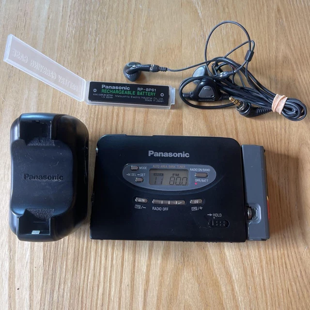 Panasonic RQ-SX1V Cassette Player S-XBS Junk As is