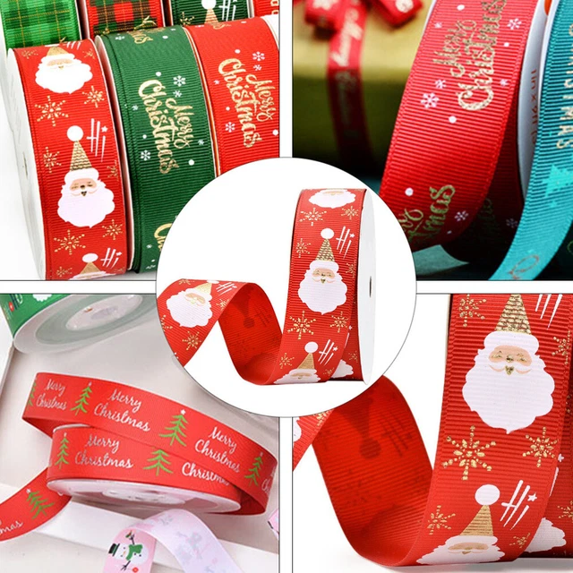 2x Urlaub Haar Bögen Bänder Manuellen Band Weihnachten Geschenk Paket Band 8