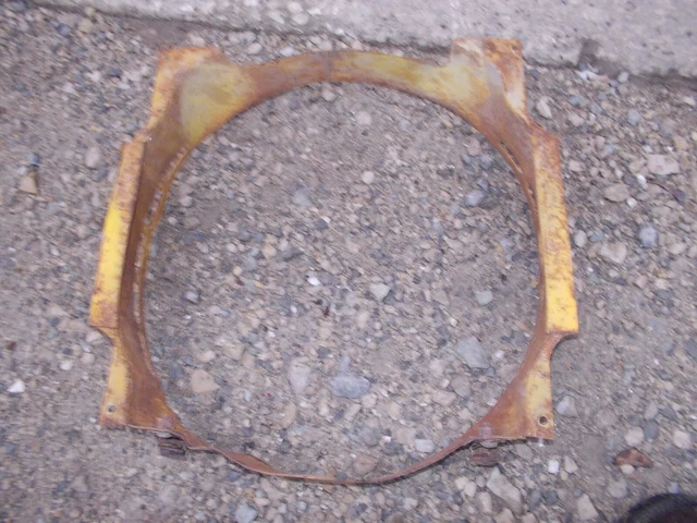 International farmall Cub IH tractor LATE MODEL Square Hood radiator fan shroud