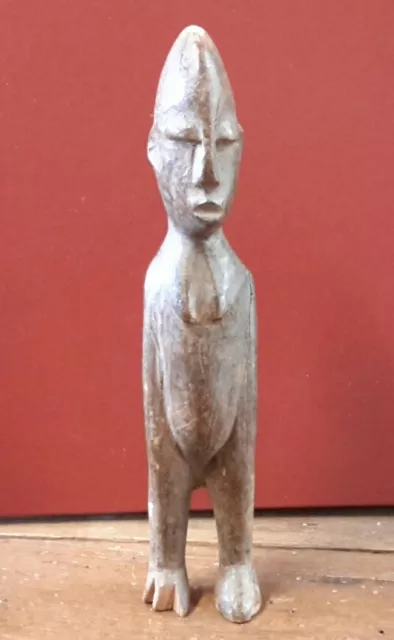 Lobi Burkina faso statuette africaine en bois H 17,1 cm petit manque pied droit