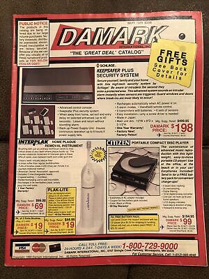 Vintage September 1989 DAMARK Catalog - Vintage Electronics