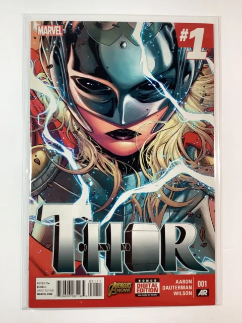 Thor #1A Vf 8.0 🥇First Appearance Of Jane Foster As The New Thor🥇2014 Marvel!!