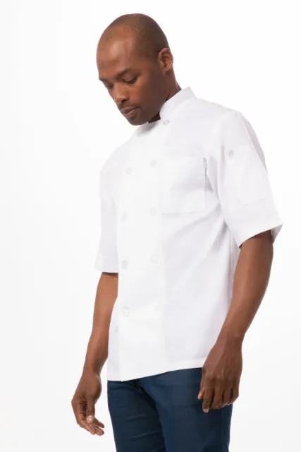 Chef Works Mens Volnay Chef Coat (PCSS)