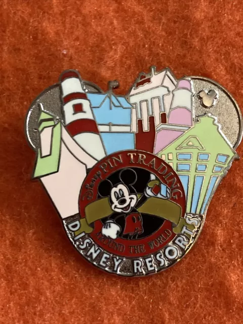 57440     WDW - Pin Trading Around the World Logo Promotion Disney Resorts