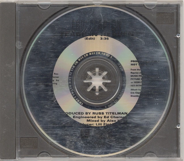 CD - ERIC Clapton - Tears In Heaven - Pro-Cd-5362 - 1992 - Usa - Promo ...