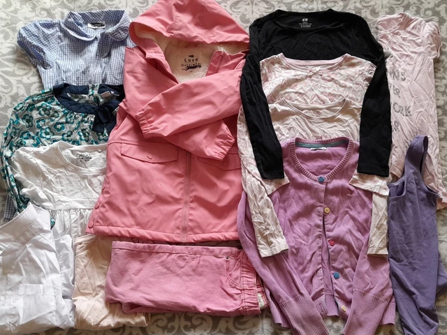Pacchetto di vestiti per ragazze età 5-6 e 6-7
