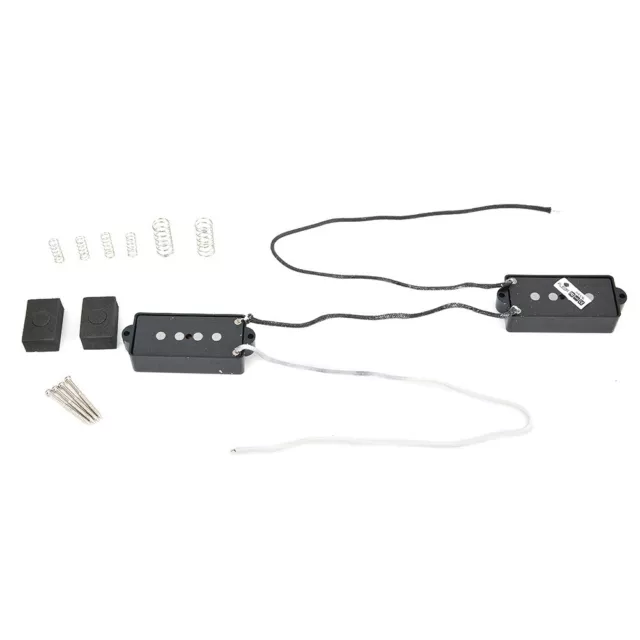 Brand New Bass Pickups Coil Pickup Split Single Coil Pickup Braided Cloth Cables