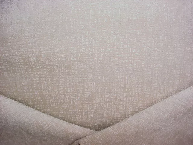 10-1/8Y Kravet Lee Jofa Madge Alabaster Textured Strie Velvet Upholstery Fabric