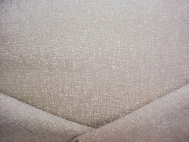 15-5/8Y Kravet Lee Jofa Madge Alabaster Textured Strie Velvet Upholstery Fabric