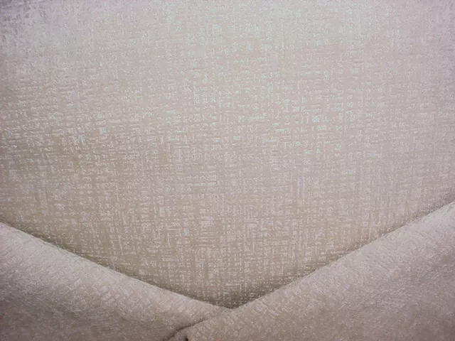 17-1/2Y Kravet Lee Jofa Madge Alabaster Textured Strie Velvet Upholstery Fabric