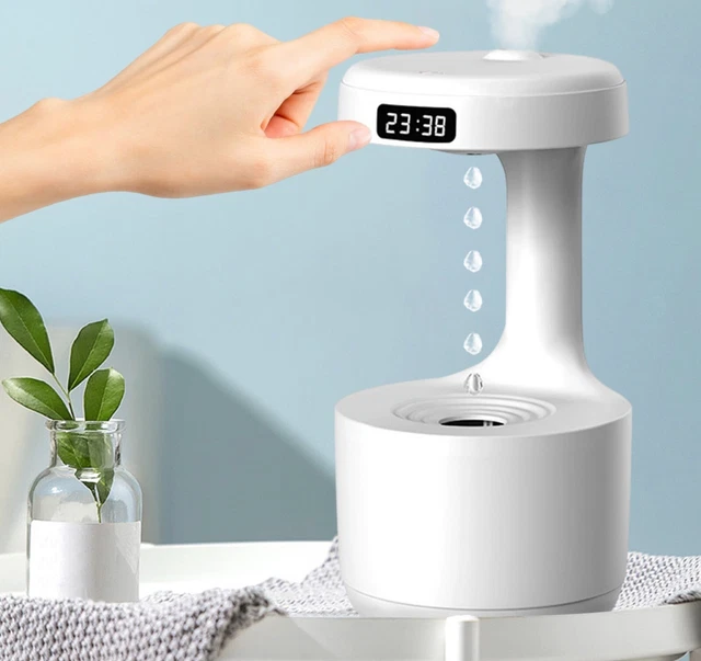 Diffuseur Humidificateur Anti-Gravity Avec Affichage LED 800ML USB Lz599 3