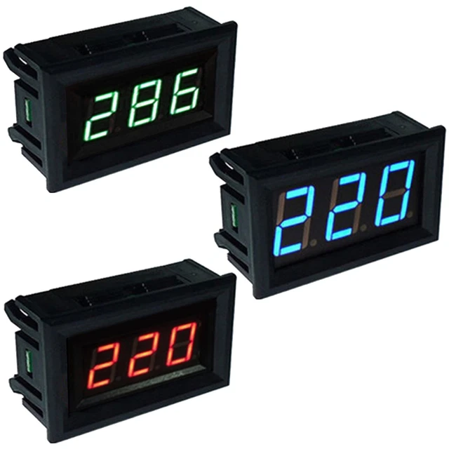 Misuratore Di Tensione Digitale Universale 12V-24V LED – Voltmetro Con Rilevamento A Tocco, Per Auto, Camion, Moto, Barca E ATV, Protezione Inversione - 2