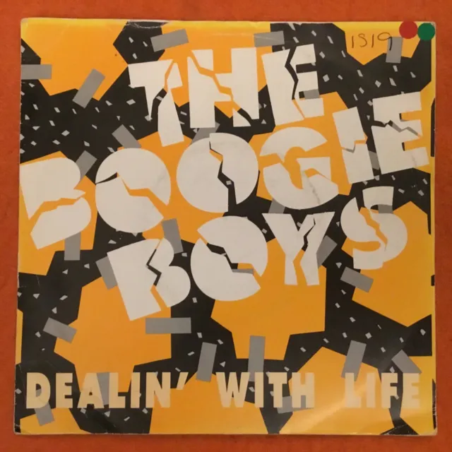 Boogie Boys- Dealin With Life- Capitol Records 7” 1986