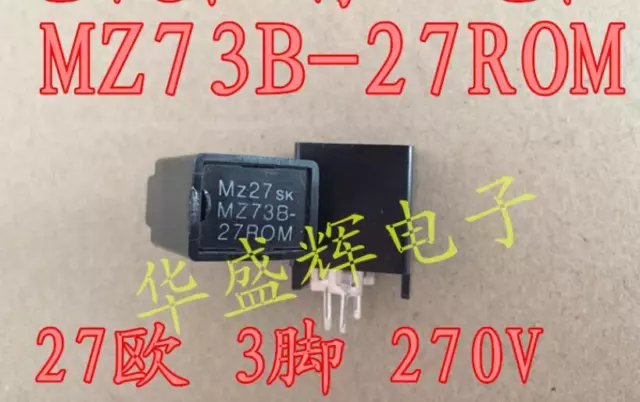 2PCS MZ73B-27ROM Color TV Deagnetization Resistor 27 Euro 3Pin 270V