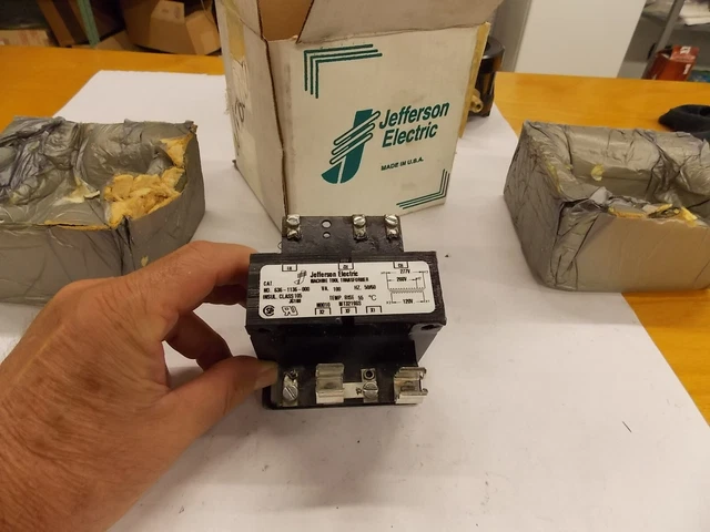 NOS Jefferson Electric Transformer 636-1136-000 Pri 208/277V Sec 120V  P2