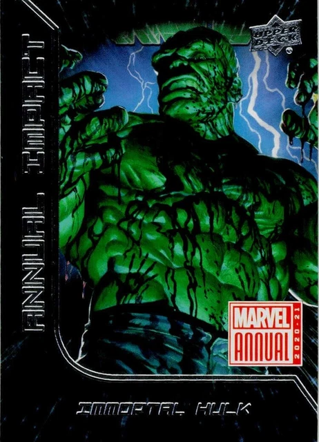 2020-21 Marvel Annual Hulk Annual Impact AI-2 Upper Deck
