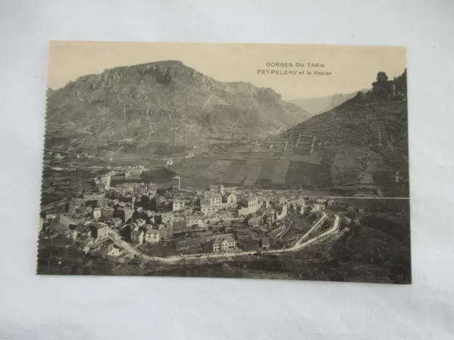 Cpa 81Gorges Du Tarn Peyreleau Et Le Rozier Carte  Postale +- 1910