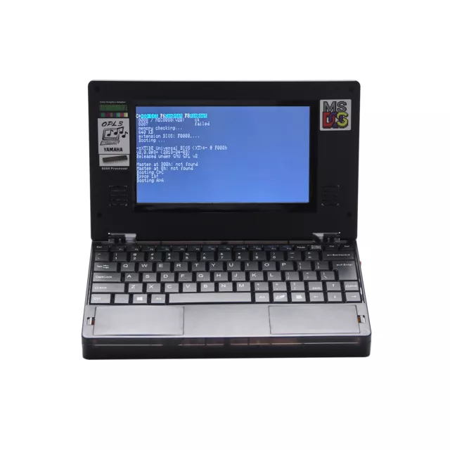 Replica Mini Laptop Book8088 4.77MHZ 640KB Vintage Computer DOS Win Ver 3.0