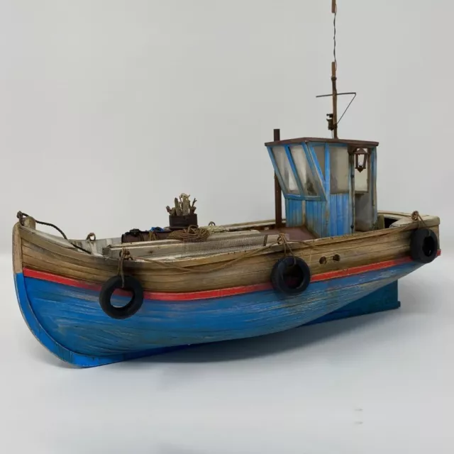 Fischerboot Laser Cut Bausatz aus Holz zum selberbauen 1:35 3D Druck Miniaturen