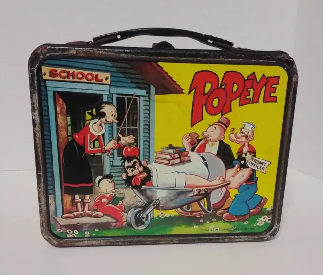 Vintage Lunchbox 1964 Popeye