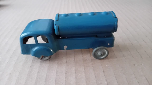Ancien jouet camion de dépannage bleu en tole vintage made in France | eBay